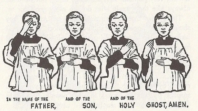 ‘Holy Water’ and the Sign of the Cross