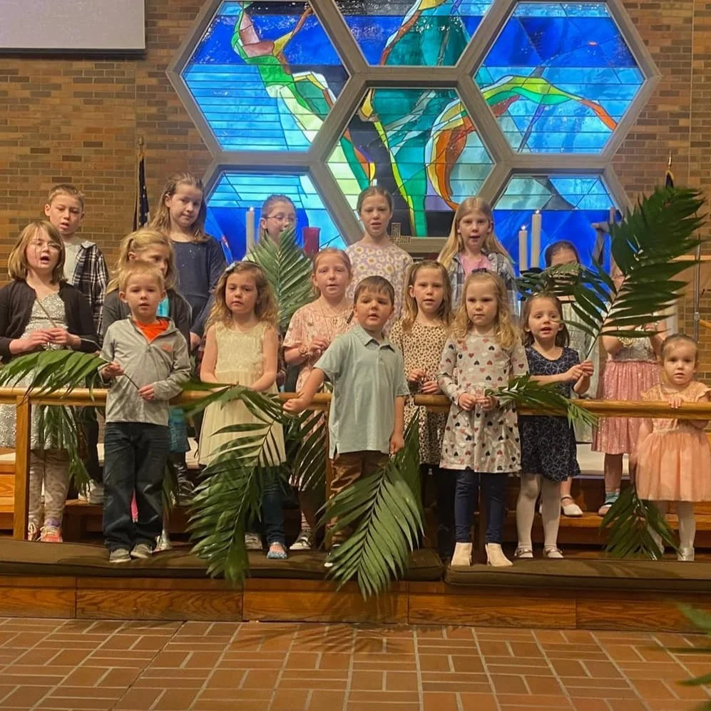 Jackson area kids gather to celebrate Palm Sunday